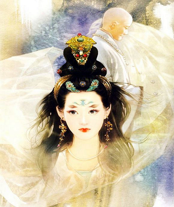 「汉装潋滟」德珍彩绘古典美人