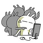 兔斯基表情包高清图片,兔斯基假面骑士表情包