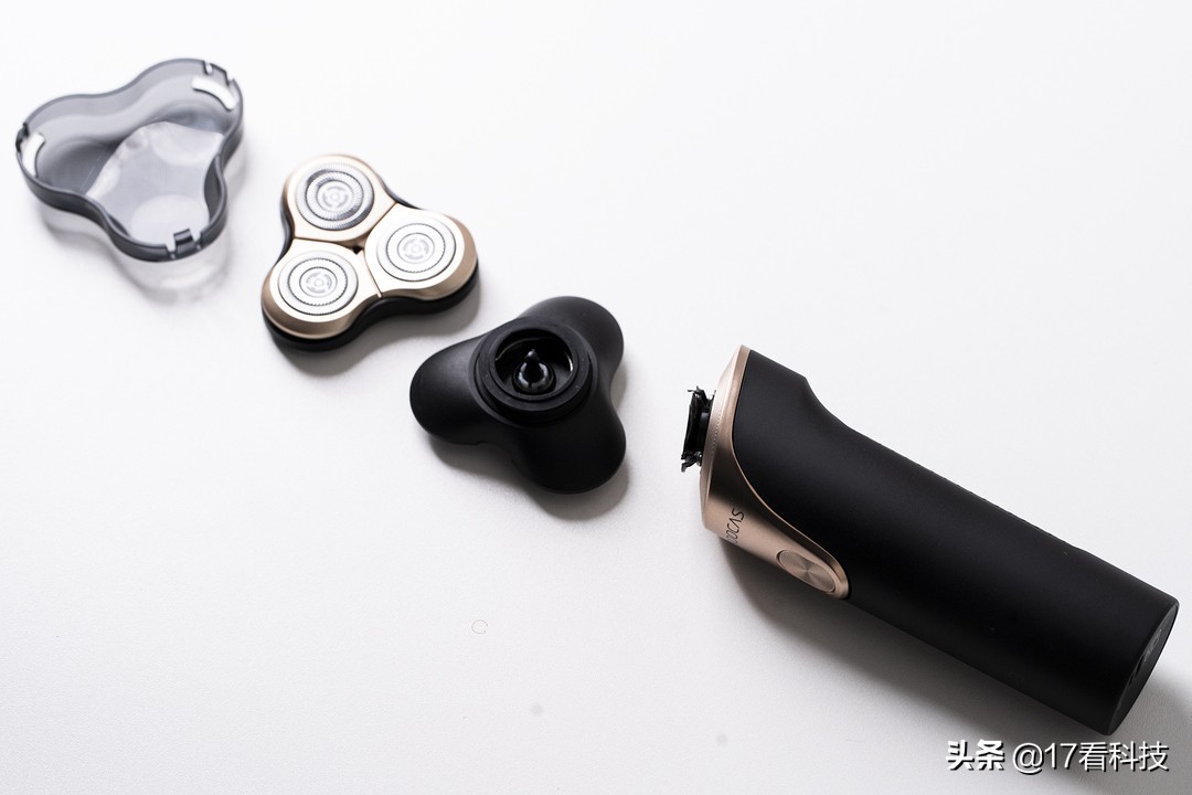 灵活度超飞利浦刀!小米有品双层刀片，全方位悬挂浮动能加速档位