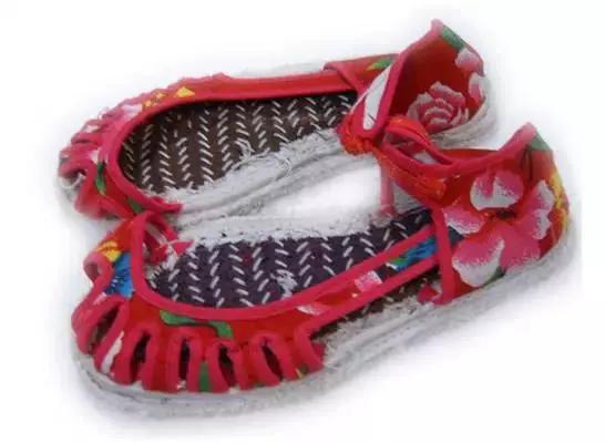 外地绣花鞋,古城绣花鞋