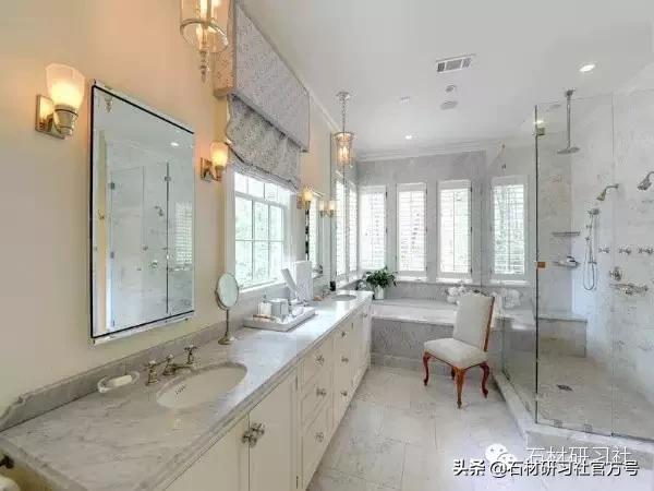 纯白色的天然石材,永不过时的天然石材