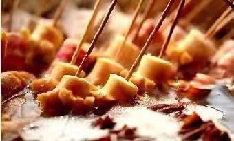 自制路边摊麻辣串,盂县麻辣串路边摊