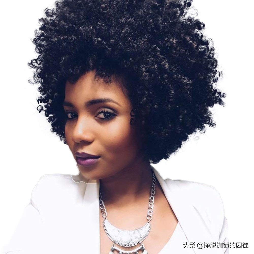 常见很多黑人顶着满脑袋的“钢圈”，他们的卷发是天然还是人为？