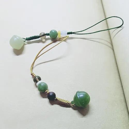 简单好看手机挂绳,好玩好看的纯手工中国风手机挂绳