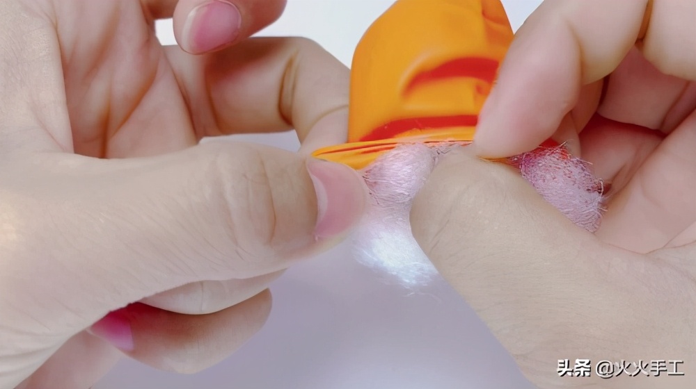 创意气球手工简单做法,长气球做南瓜造型