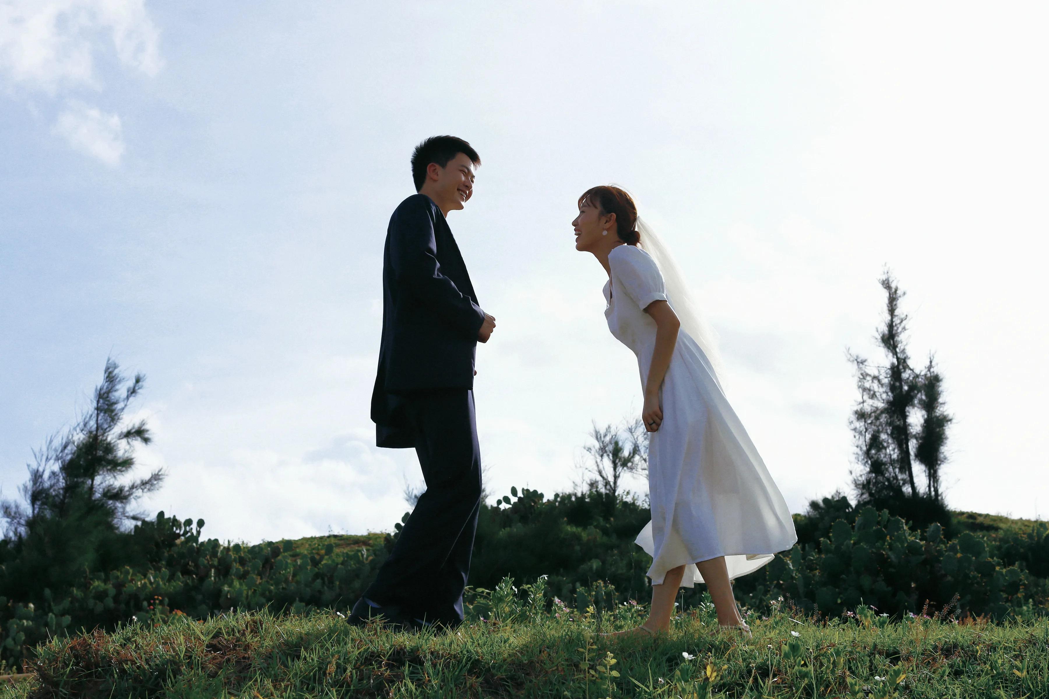 你的婚纱照外景在哪里,你的婚纱照好看吗