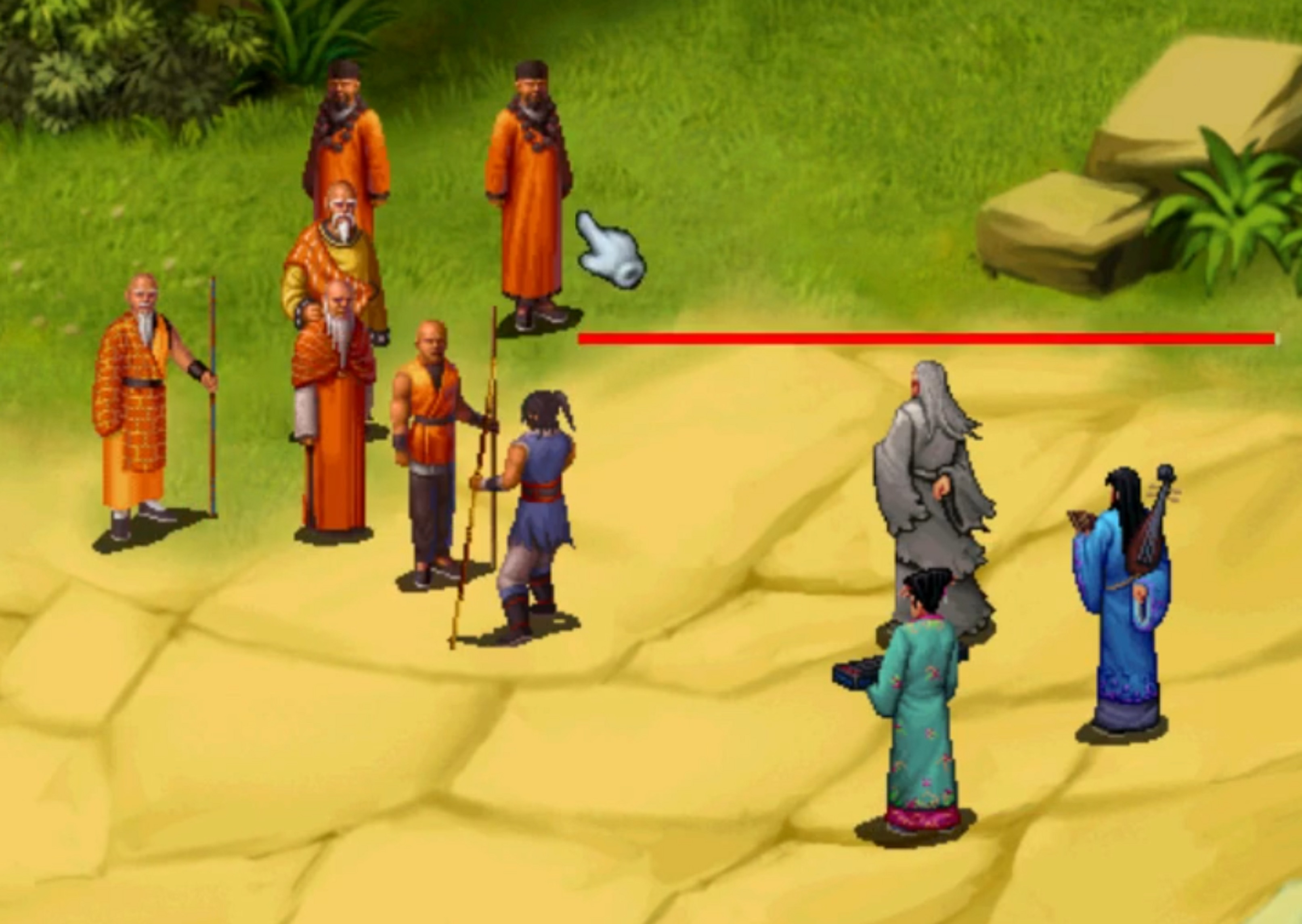 金庸群侠传5天龙第二章怎么过,武林群侠传天龙教