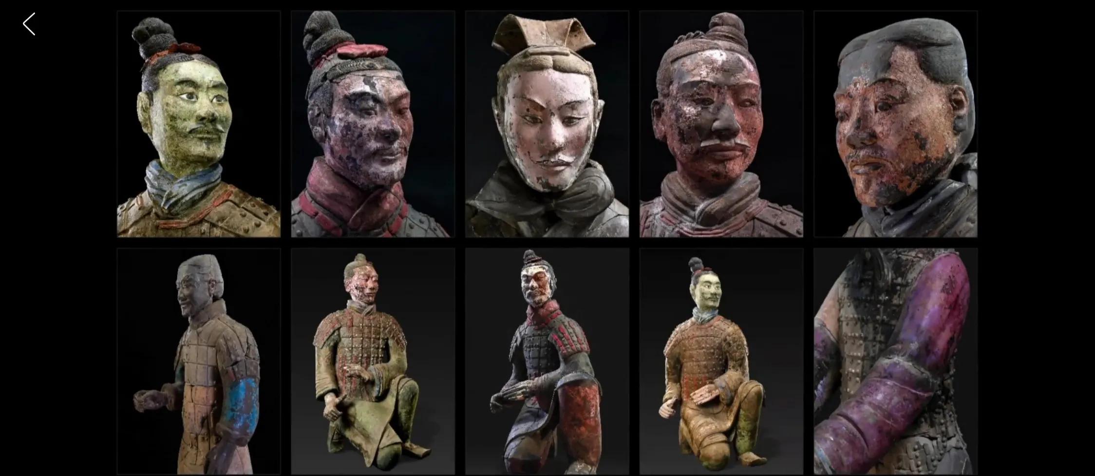 兵马俑是彩色的样子吗,兵马俑当初真的是彩色的吗