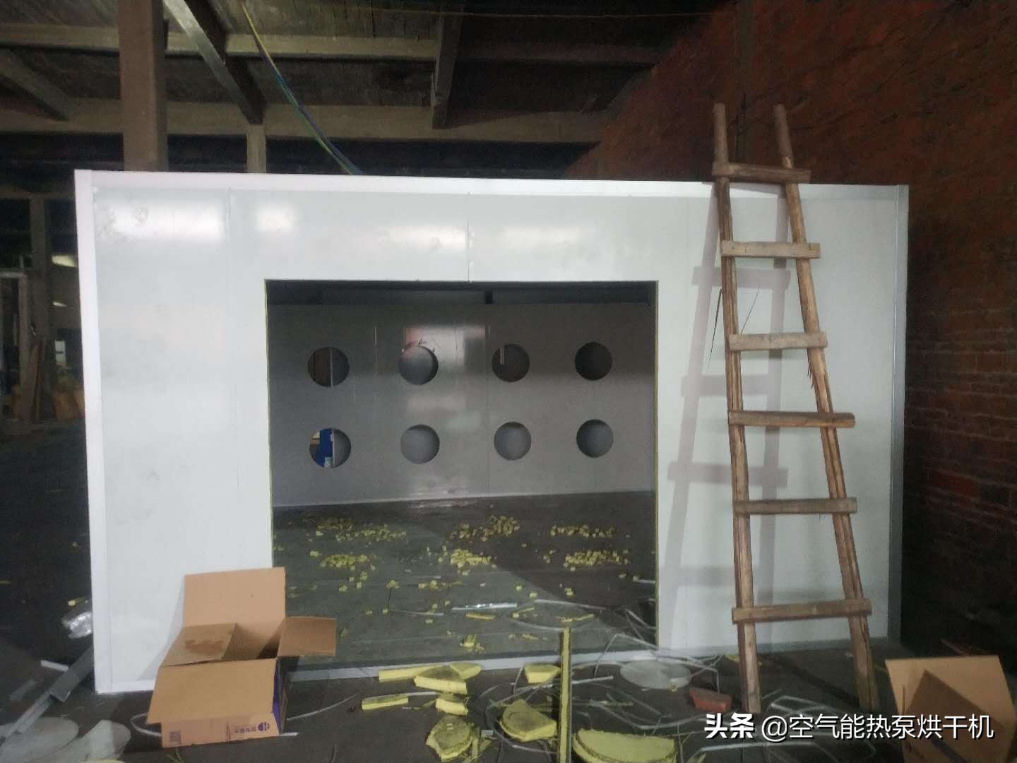 空气能烘干机工作原理视频,食品热泵烘干机原理