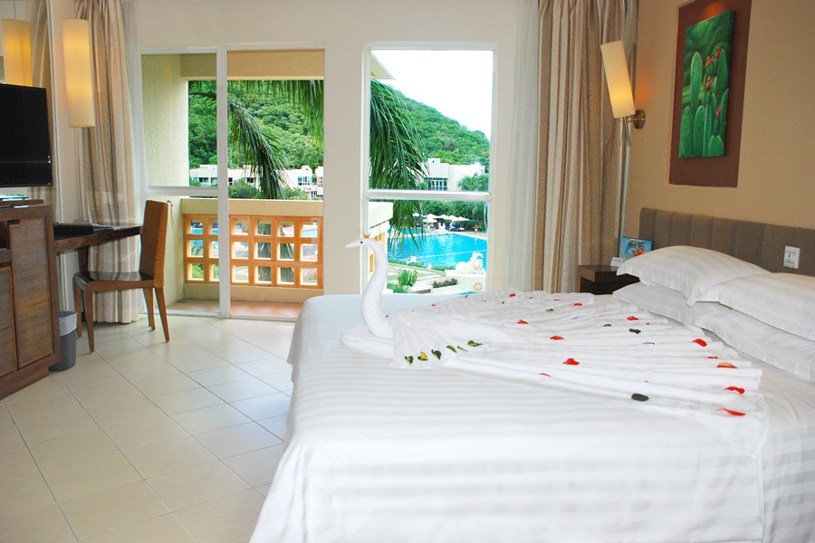 三亚酒店推荐评价,三亚凯莱仙人掌度假酒店平面图