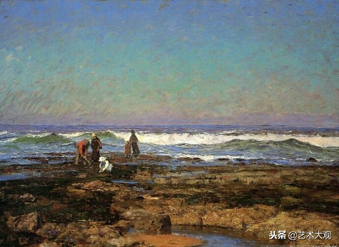 扎伊努林画家风景油画作品欣赏,美国油画家史蒂夫索杰风景画欣赏