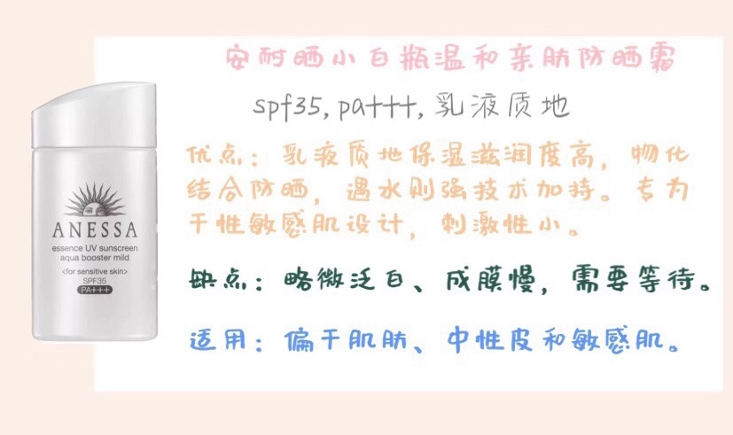 12款好用的防晒霜推荐,安耐晒防晒霜哪款最好用