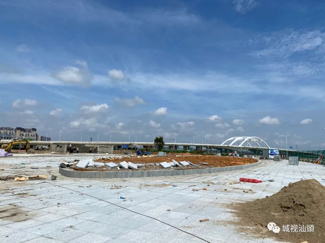 汕头东海岸新溪侨韵公园规划详图,新建的汕头东海岸公园