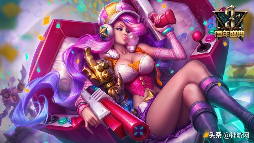 电玩家族再添新丁，亚索打电动也要快乐，女警喜提至臻~