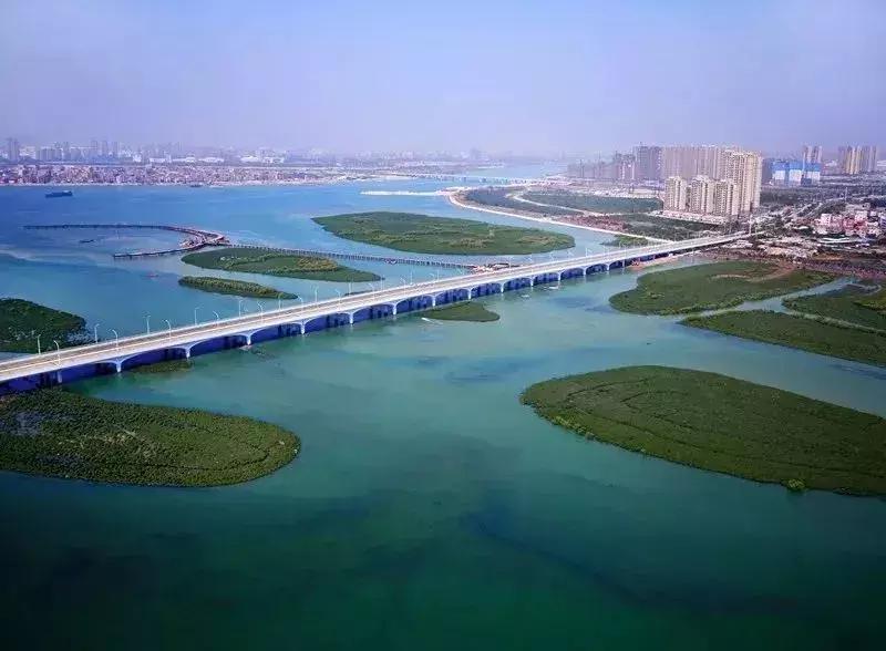 在厦门有一个又大又漂亮的公园,厦门东山水系公园