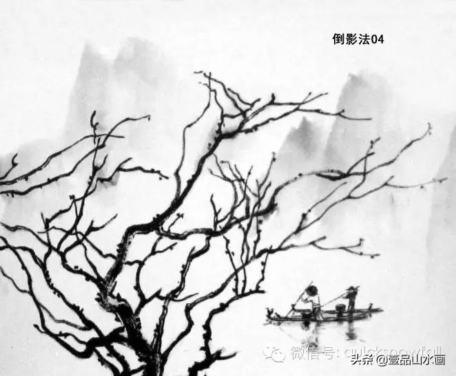 山水画教程水粉画,山水画教程水墨山水画