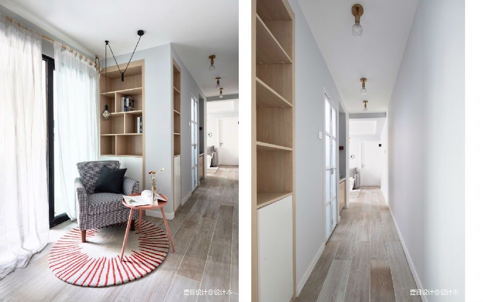北京夫妻48平方小户型6万改造,二居室空间改造设计