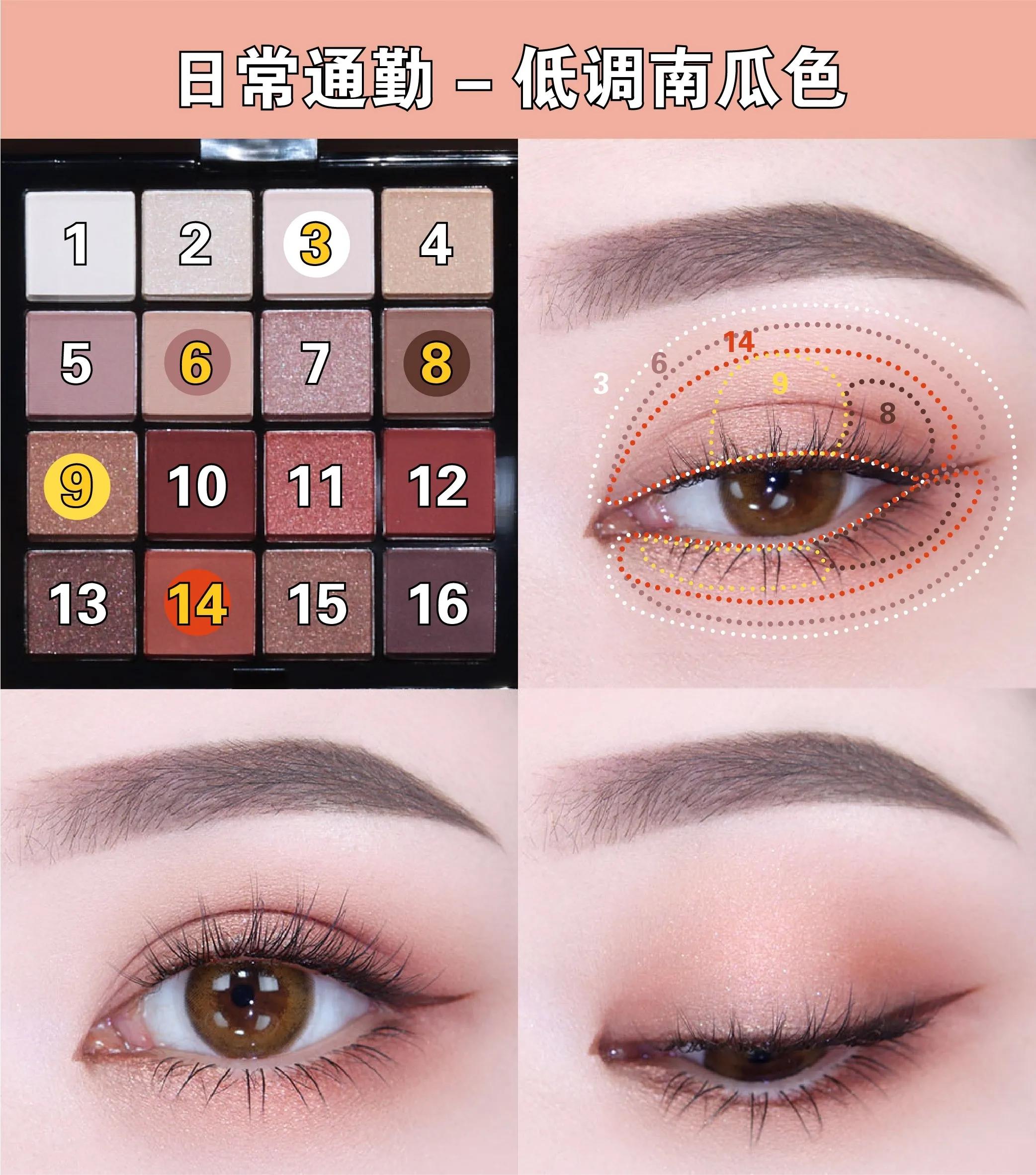 不同场合的妆容,不同场合的眼妆