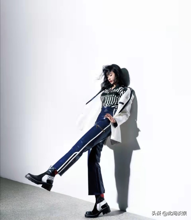 刘亦菲迪丽热巴lv秋冬女装秀,lv内场杨超越热巴