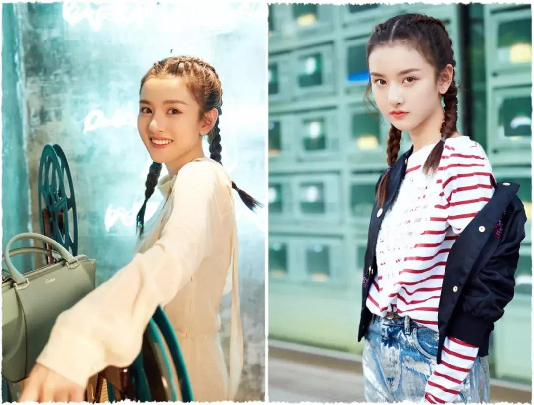 别再披头发了这3款扎发才好看,半披长发怎么扎好看