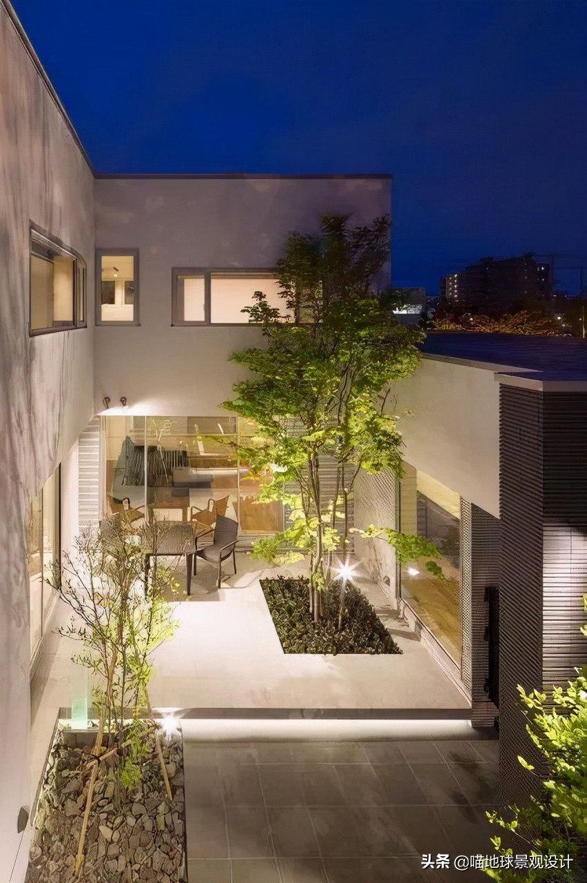 法式别墅庭院景观设计案例,别墅庭院景观效果图大全