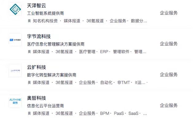 tob企业产品服务的特色,企业服务行业公司取名