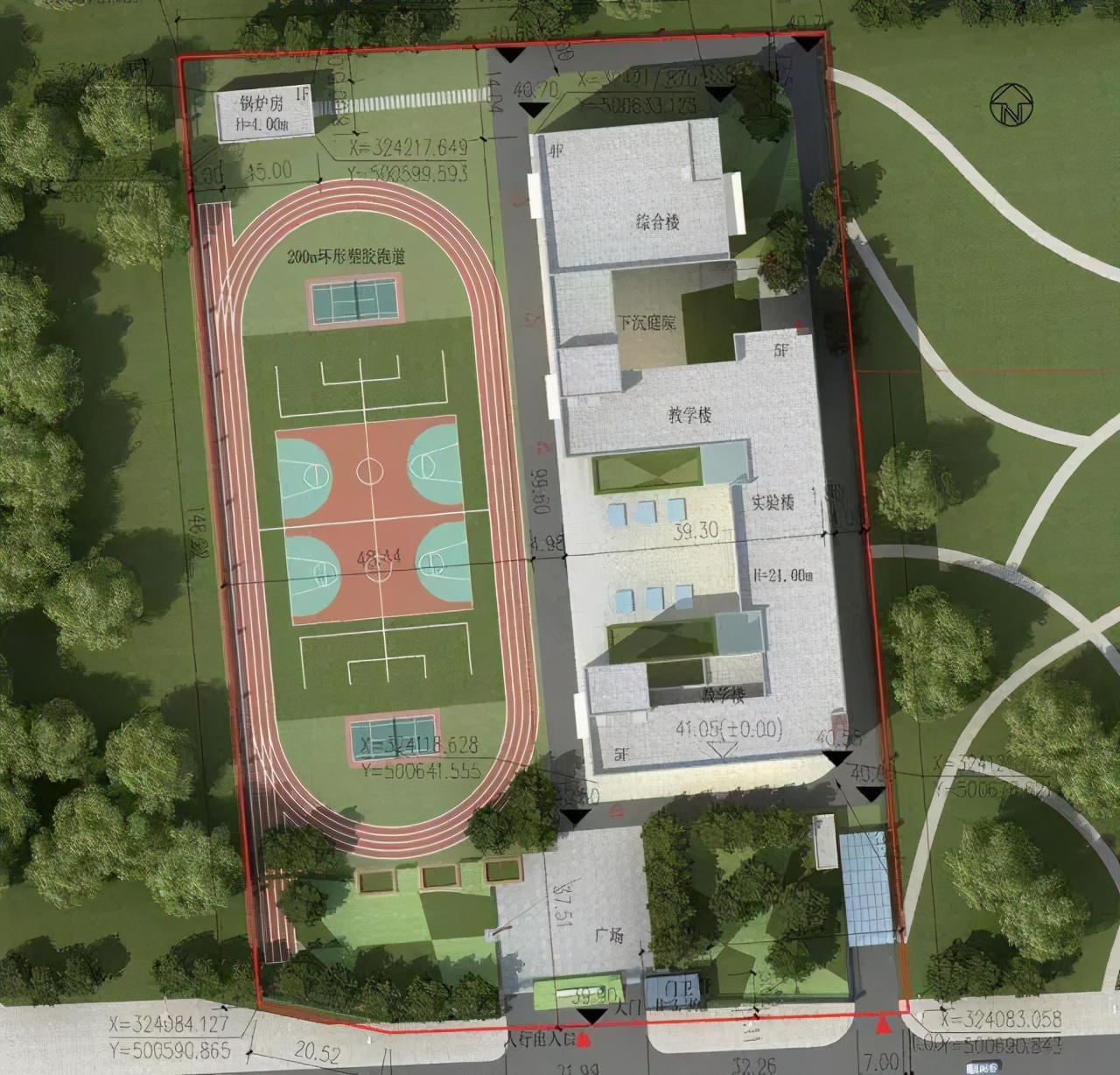 学校将会建一栋全新的教学楼,新式小学教学楼