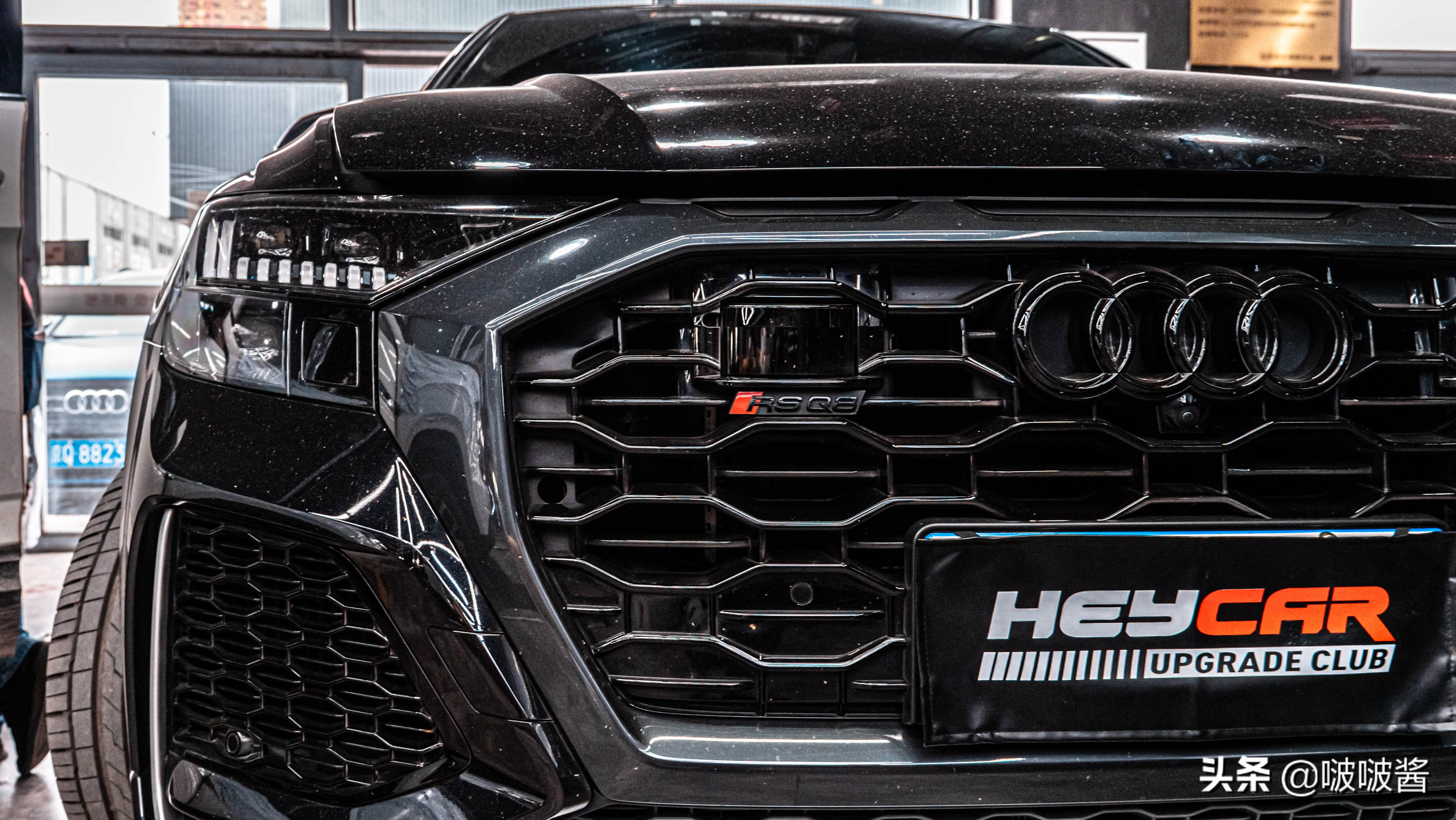 奥迪rsq8改装合法吗,奥迪rsq8改装贴绿膜