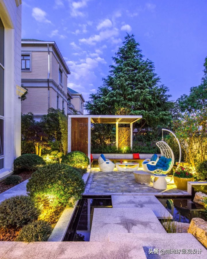 100款庭院廊架图片,中式庭院亭子设计效果图