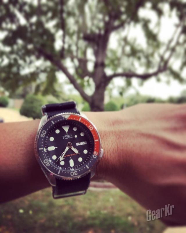 seiko精工5号绿水鬼机械表,seiko潜水男表