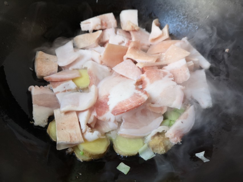 炖面豆的做法,家常炖面豆