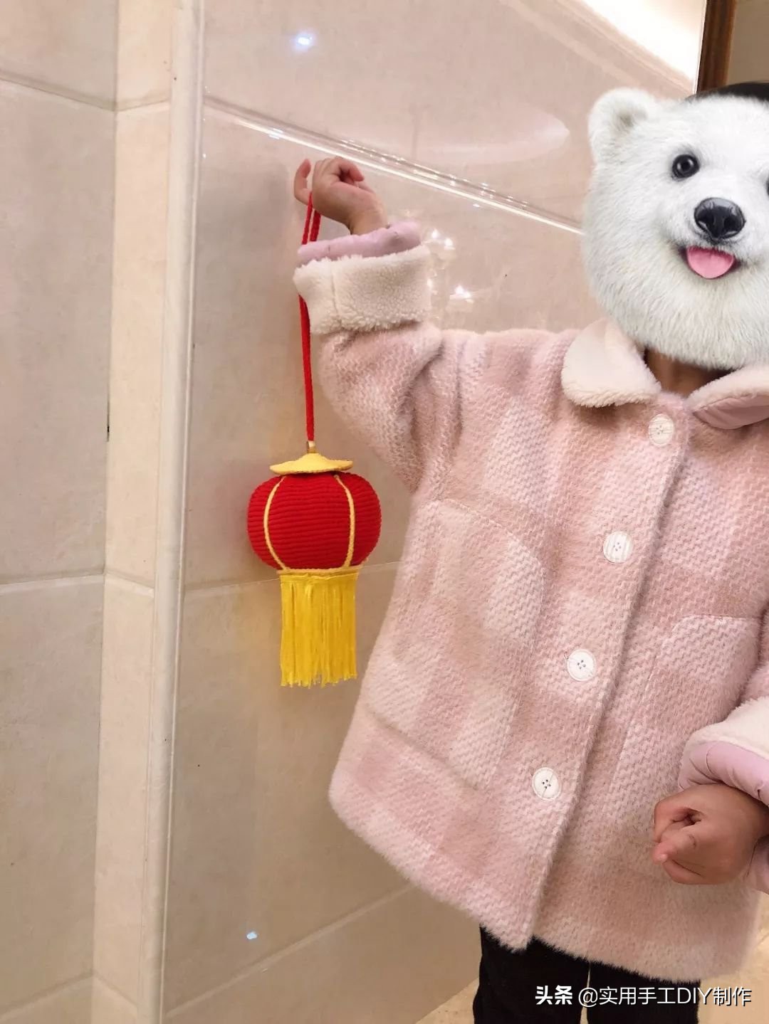 大人戴的蝴蝶结头花钩织教程,钩灯笼包编织教程