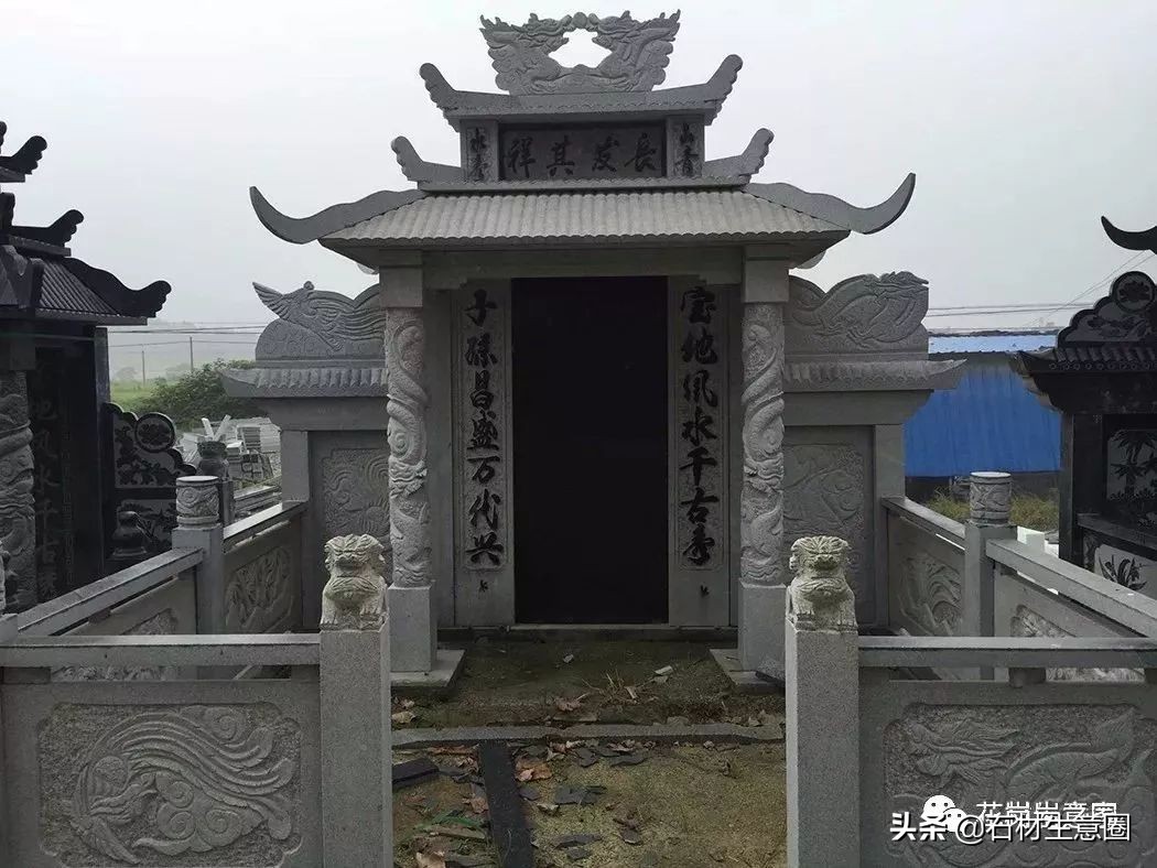 墓碑石材产地及价格,100种墓碑图片