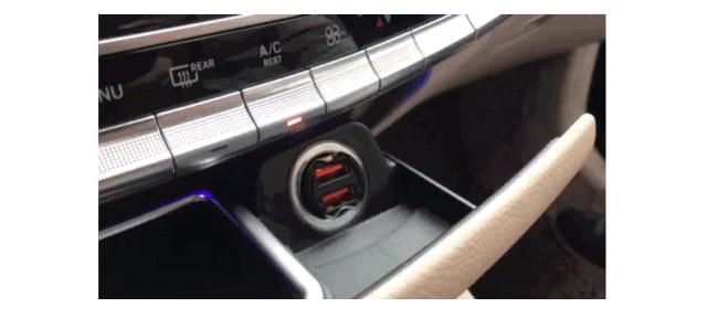 用电瓶车给手机充电怎么越充越少,开车给手机充电中反而电越充越少