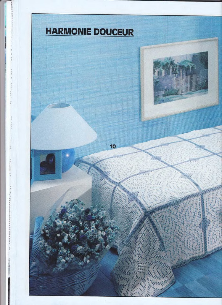 有漂亮的台布钩针图解吗,钩针编织桌布盖巾教程