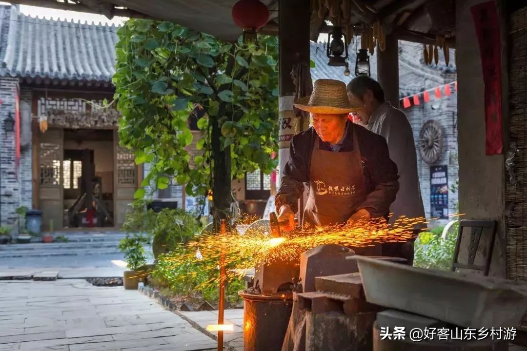 魏集古村落新年花灯,滨州魏集古村落春节旅游