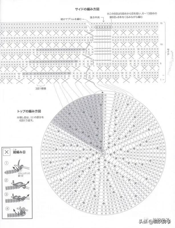 钩针编织帽子儿童帽教程,钩针帽子成人冬款合集