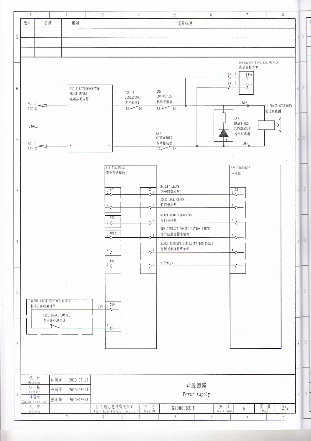 巨通gf21货梯维修手册,迅达货梯电气原理图
