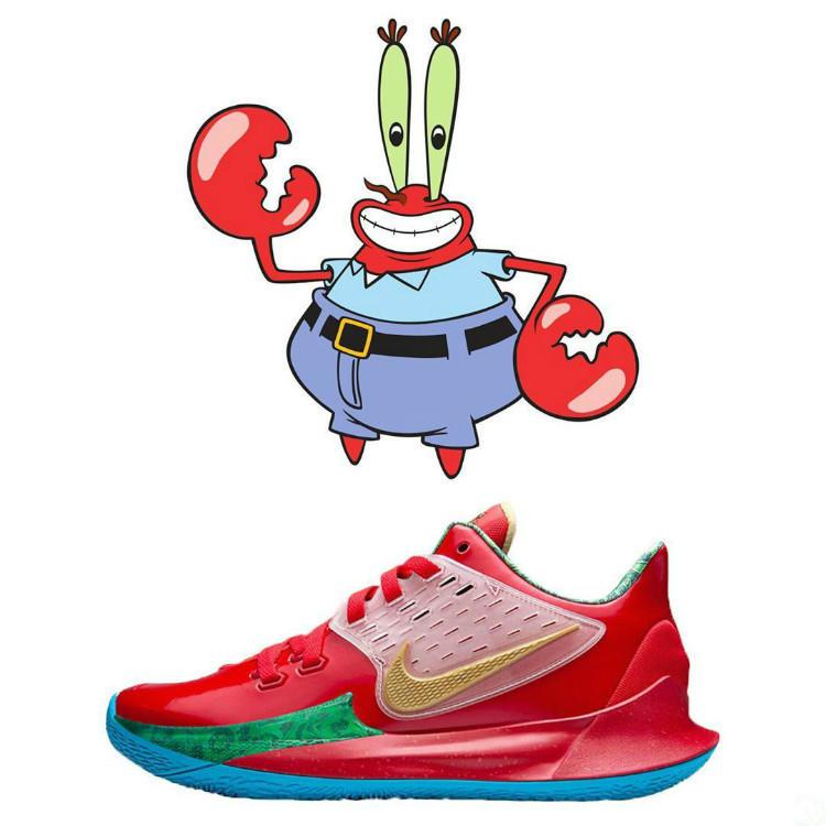 kyrie5海绵宝宝细节,kyrie5新配色海绵宝宝