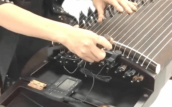 古筝调音一直调不准怎么办,古筝调音偏低是调紧还是调松