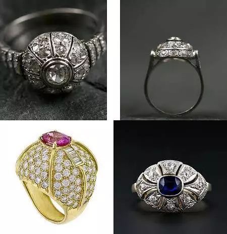 钻石戒指戒托经典款式,戒指经典款式