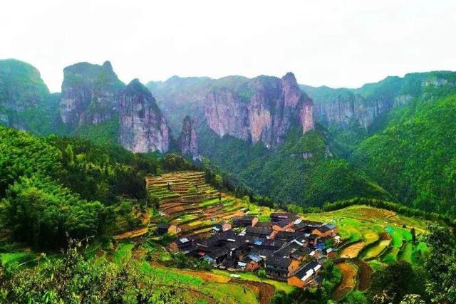 浙江仙居公盂村旅游攻略,避开熙熙攘攘的人群来山里走一走