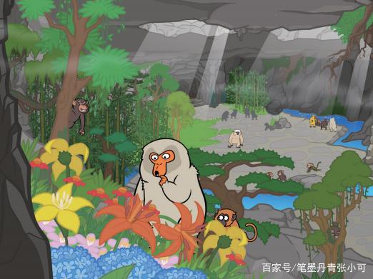 英文版西游记Chapter2TheWaterfallCave（水帘洞）