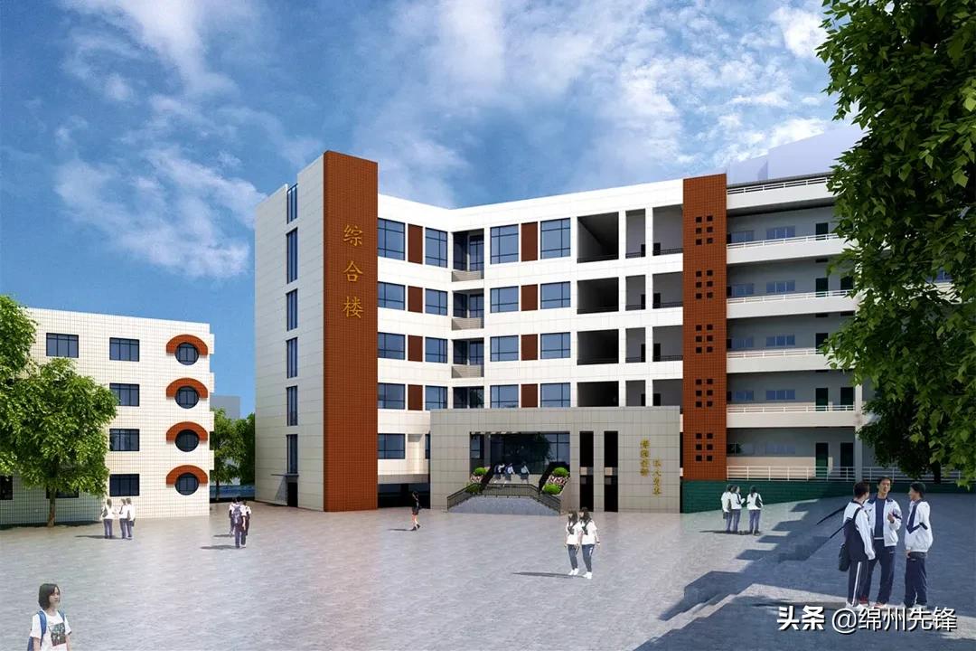 奥利给！游仙城区又有两校综合楼开建，新增学位1400个！