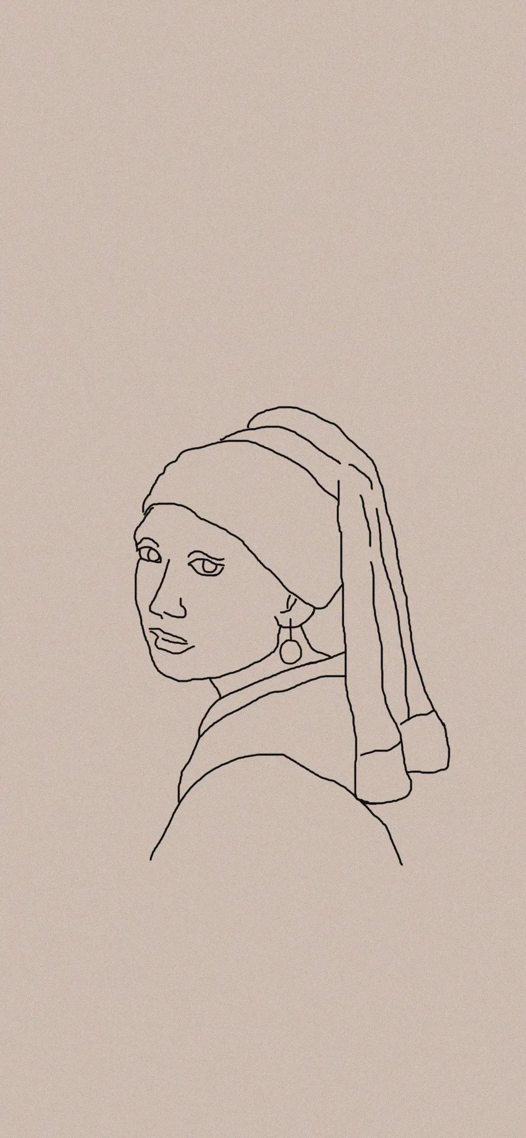 一眼就爱上背景墙,适合聊天的手机背景图