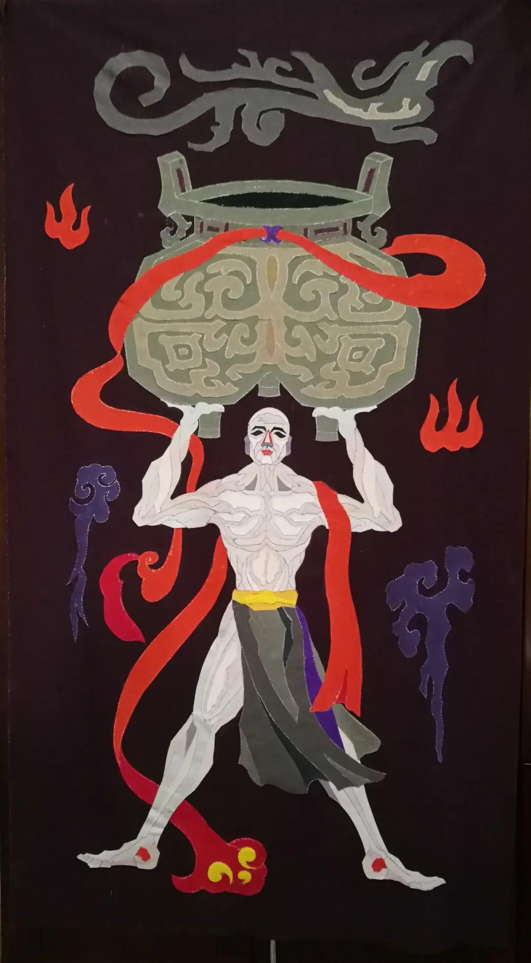 传奇艺术,鄂州人骄傲!布贴画大师李立志荣登央视CCTV科教频道