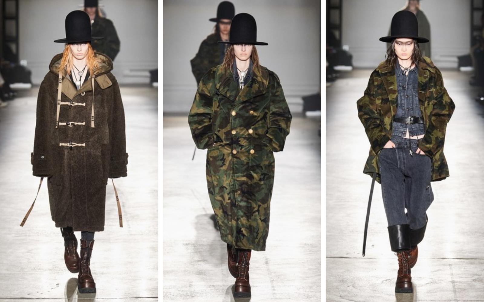 2020秋冬纽约时装周r13秀场,r13时装