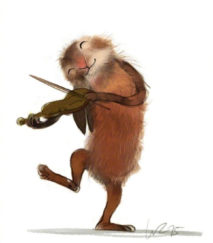 超萌超可爱的彩铅手绘插画，她的作品都很熟悉，可就是看不腻啊