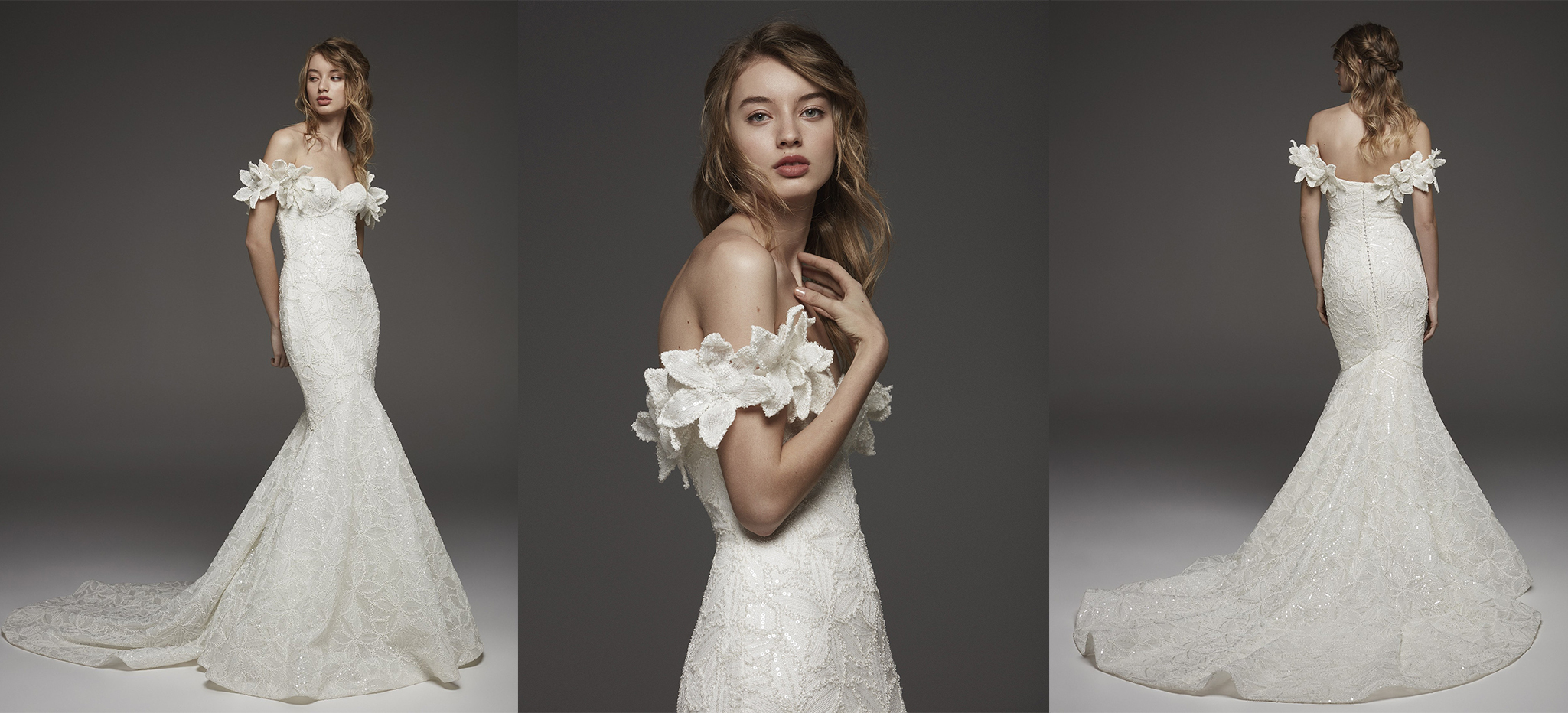 罗马尼亚高定婚纱,法式西班牙风格婚纱