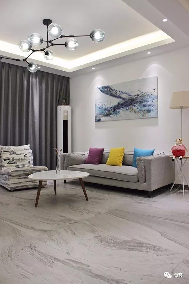 600*1200瓷砖的火爆是有原因的,不同铺贴方法拼起来好惊艳